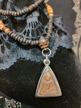 Load image into Gallery viewer, Hand Pressed Clay Pendant from Thailand (Necklace)

