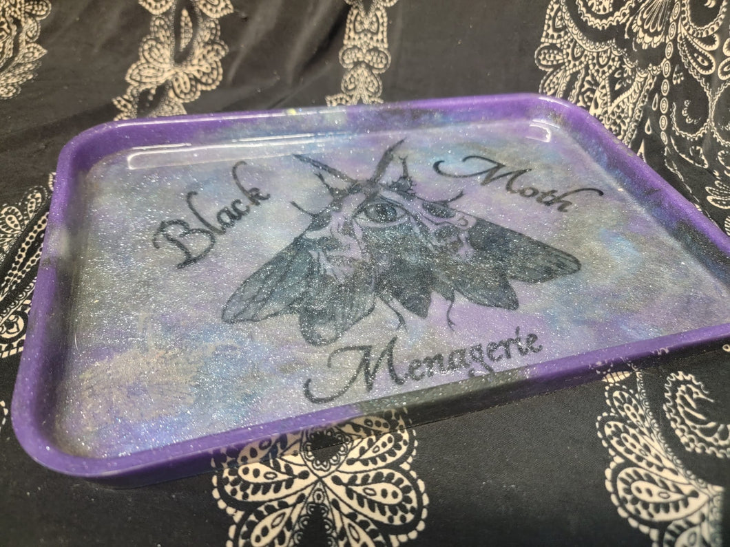 Custom Black Moth Tray